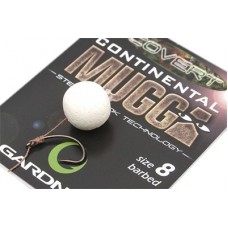 Крючки Gardner Covert continental mugga barbed №8
