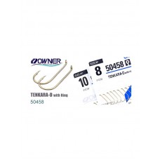Крючки Owner одинарные 50458 №10 Крючки Owner одинарные 50458 №10