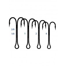 Крючки Saikyo Double hook Long shank двойник 11040 №6 1/100 Крючки Saikyo Double hook Long shank двойник 11040 №6 1/100