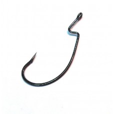 Крючок Magbite MBH02 Upper cut offset black 1/0 9шт Крючок Magbite MBH02 Upper cut offset black 1/0 9шт