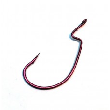 Крючок Magbite MBH02 Upper cut offset red 2/0 6шт Крючок Magbite MBH02 Upper cut offset red 2/0 6шт