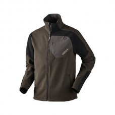 Куртка Harkila Thor fleece shadow brown/black Куртка Harkila Thor fleece shadow brown/black