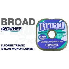Леска Owner Broad green 25м 0,14мм