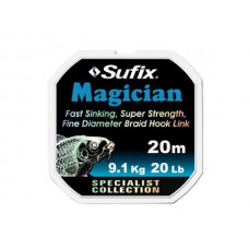 Леска Sufix Magician green fleck 20м 0,24мм 9,1кг Леска Sufix Magician green fleck 20м 0,24мм 9,1кг