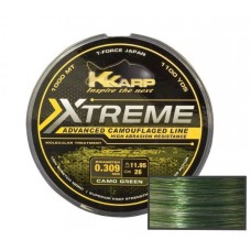 Леска Trabucco K-Karp Xtreme camo green 1000м 0,35мм Леска Trabucco K-Karp Xtreme camo green 1000м 0,35мм