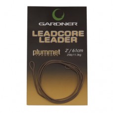 Лидкор Gardner Plummet leadcore leaders 61см brown Лидкор Gardner Plummet leadcore leaders 61см brown