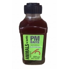 Ликвид MINENKO PMbaits Animals in bottles 0,5л Мотыль