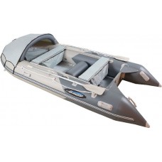 Лодка Gladiator C370 DP надувная серая Лодка Gladiator C370 DP надувная серая