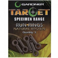 Монтаж Gardner Target run rings natural brown