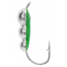 Мормышка Lumicom Личинка вольф 5,0мм серебро с фосф глазом 1/10 Мормышка Lumicom Личинка вольф 5,0мм серебро с фосф глазом 1/10