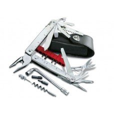 Мультиинструмент Victorinox SwissTool plus в кожаном чехле Мультиинструмент Victorinox SwissTool plus в кожаном чехле