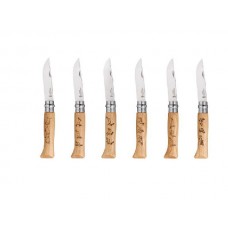 Набор ножей Opinel Collection Animalia 8VRI Набор ножей Opinel Collection Animalia 8VRI