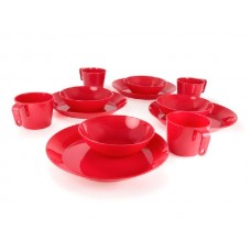 Набор посуды GSI Cascadian table set multi на 4 персоны 750 гр Набор посуды GSI Cascadian table set multi на 4 персоны 750 гр