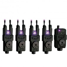 Набор сигнализаторов Prologic SMX Alarms custom black WTS purple edition 4+1 Набор сигнализаторов Prologic SMX Alarms custom black WTS purple edition 4+1