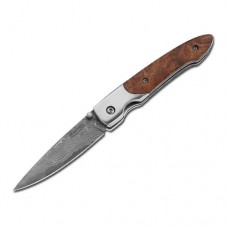 Нож Boker Senior складной клинок 7.7 см сталь дамаск