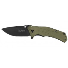 Нож Kershaw Knockout складной сталь 14C28N оливковая рукоять Нож Kershaw Knockout складной сталь 14C28N оливковая рукоять