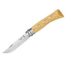 Нож Opinel 7VRI складной самшит 8см волна
