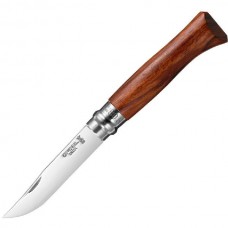 Нож Opinel №8 luxe bubinga складной нержавеющая сталь