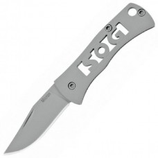 Нож SOG Clip Point Micron Bead Blasted складной сталь 420