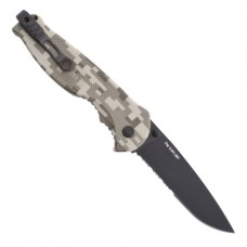 Нож SOG Flash-II TiNi half-sert camo скл. клинок 8.9 см стал