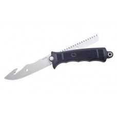 Нож SOG Revolver Hunter с пилой сталь 440А рукоять пластик