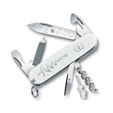 Нож Victorinox Sportsman white cristmas special edition 84мм 13 функций