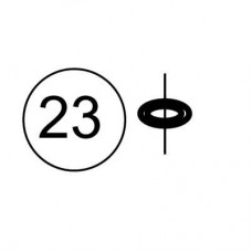 О- ринг регулятора силы № 23 Asso О- ринг регулятора силы № 23 Asso