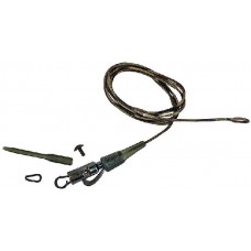 Оснастка Prologic Safetly clip QC link hollow leader 80cm 45lbs 3шт Оснастка Prologic Safetly clip QC link hollow leader 80cm 45lbs 3шт
