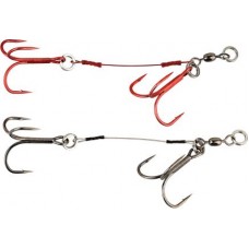 Оснастка Savage Gear сarbon 49 сorkscrew stinger 2x1/0 23кг 2шт Оснастка Savage Gear сarbon 49 сorkscrew stinger 2x1/0 23кг 2шт