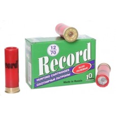 Патрон 12х70 КХЗ Record пуля резиновая