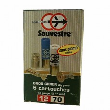 Патрон 12х70 Sauvestre пуля медь Патрон 12х70 Sauvestre пуля медь
