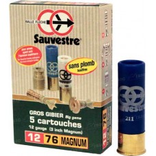 Патрон 12x76 Sauvestre пуля Magnum медь Патрон 12x76 Sauvestre пуля Magnum медь