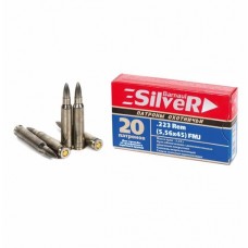 Патрон 223Rem БПЗ FMJ 3,56г цинк Silver Патрон 223Rem БПЗ FMJ 3,56г цинк Silver