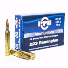 Патрон 223Rem PPU HP BT 4,86г Патрон 223Rem PPU HP BT 4,86г