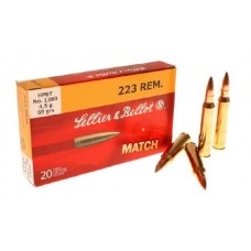 Патрон 223Rem Sellier&Bellot 4,5 HPBT 1/20 Патрон 223Rem Sellier&Bellot 4,5 HPBT 1/20
