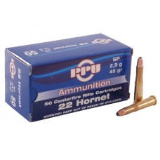 Патрон 22 Hornet PPU SP 2.9г Патрон 22 Hornet PPU SP 2.9г