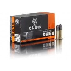 Патрон 22 LR RWS Club 2,6гр (50шт) Патрон 22 LR RWS Club 2,6гр (50шт)