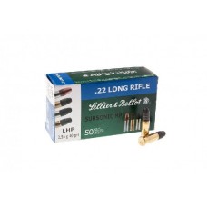 Патрон 22 LR Sellier&Bellot 2,60г Subsonic LHP (50шт) Патрон 22 LR Sellier&Bellot 2,60г Subsonic LHP (50шт)
