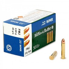 Патрон 22 WMR Sellier&Bellot 2,6гр FMJ (50шт) Патрон 22 WMR Sellier&Bellot 2,6гр FMJ (50шт)