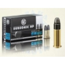 Патрон 22LR RWS HP Subsonic 2,6гр (50шт) Патрон 22LR RWS HP Subsonic 2,6гр (50шт)