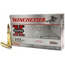 Патрон 243Win Winchester Varmint X 3,75г Патрон 243Win Winchester Varmint X 3,75г