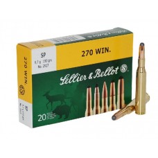 Патрон 270Win Sellier&Bellot 9,7 SP Патрон 270Win Sellier&Bellot 9,7 SP