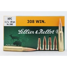 Патрон 308Win Sellier&Bellot 11.7 HPC 1/20 Патрон 308Win Sellier&Bellot 11.7 HPC 1/20