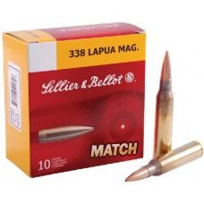 Патрон 338Lapua Mag Sellier&Bellot 16,2г HPBT 1/10/100 Патрон 338Lapua Mag Sellier&Bellot 16,2г HPBT 1/10/100