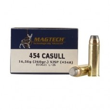 Патрон 454Casull Magtech 16,8 СBС SJSP-Flat Патрон 454Casull Magtech 16,8 СBС SJSP-Flat