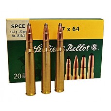 Патрон 7x64 Sellier&Bellot 9,0 SP Патрон 7x64 Sellier&Bellot 9,0 SP