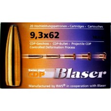 Патрон 9,3x62 Blaser 18.5 CDP Патрон 9,3x62 Blaser 18.5 CDP