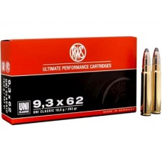 Патрон 9,3x62 RWS 19,0 Uni Classic Патрон 9,3x62 RWS 19,0 Uni Classic