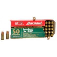 Патрон 9х19Luger БПЗ HP эксп. полимер Патрон 9х19Luger БПЗ HP эксп. полимер