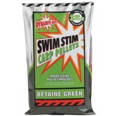 Пеллетс Dynamite Baits Swim stim betaine 3мм 900гр зеленая